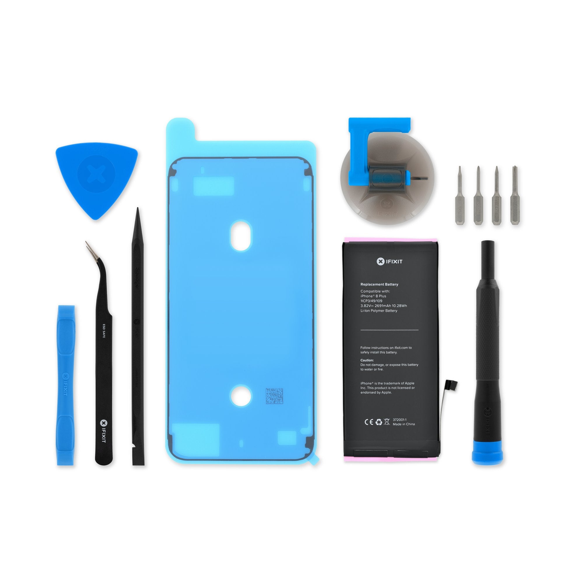 APPLE Original iPhone 8 Plus Battery With Tool Kit Replacement Battery 2691  mAh