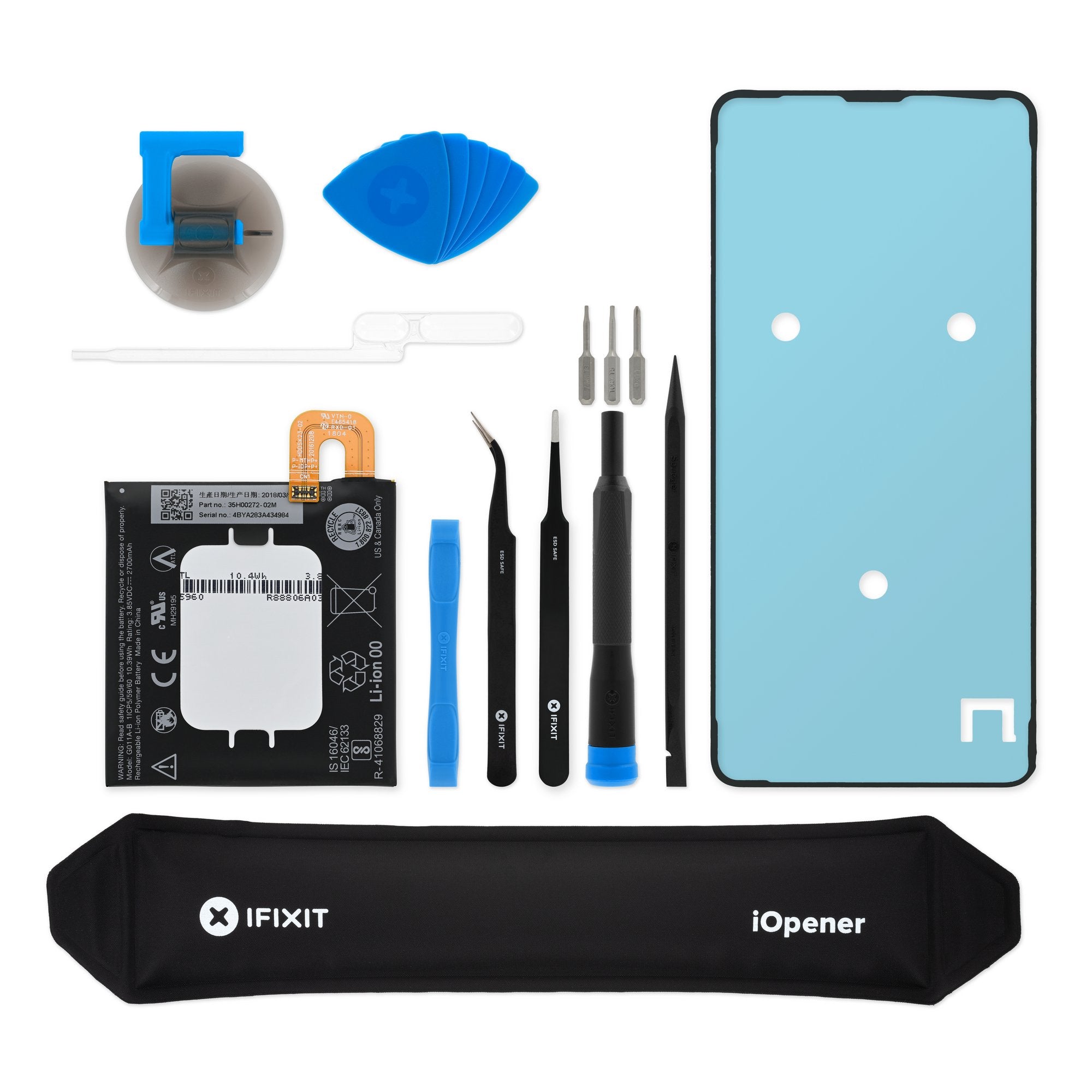 Pixel 2 Battery: Genuine Part / Replacement Kit - iFixit