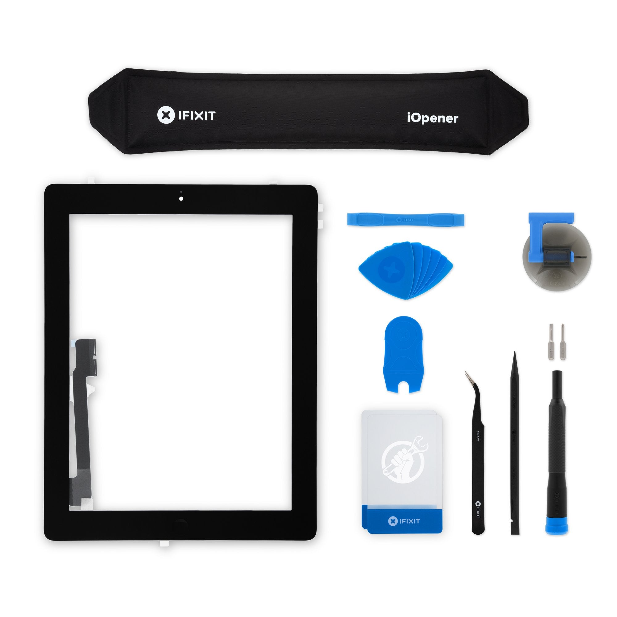 iPad 4 A1458 Screen: Digitizer Assembly Replacement Kit - iFixit