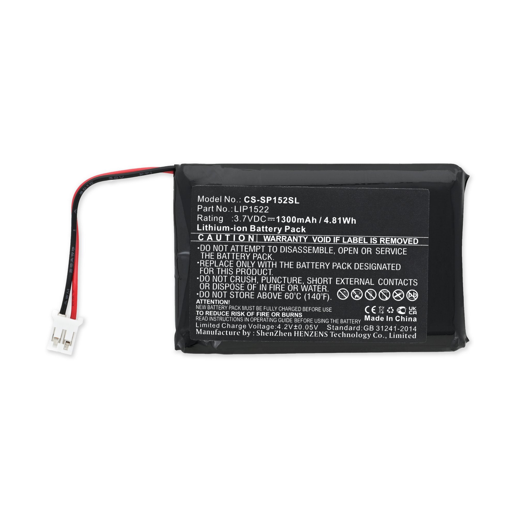CELLONIC® Batterie Remplacement LIP1522 1300mAh pour Dualshock PS4  Controller Accu Rechange pour Gamer, Manette, Console