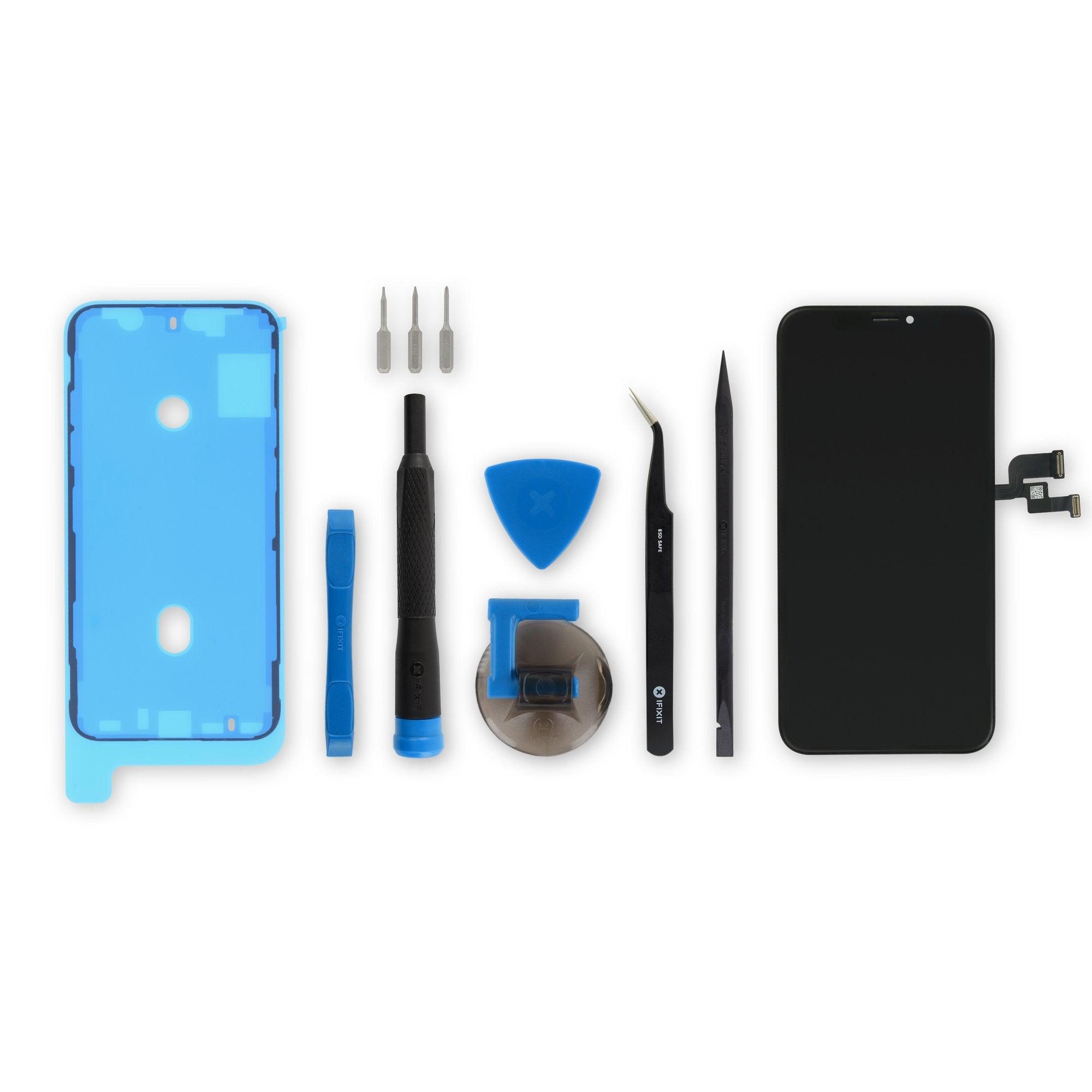iPhone X Screen: LCD / OLED and Digitizer Repair Kit - iFixit