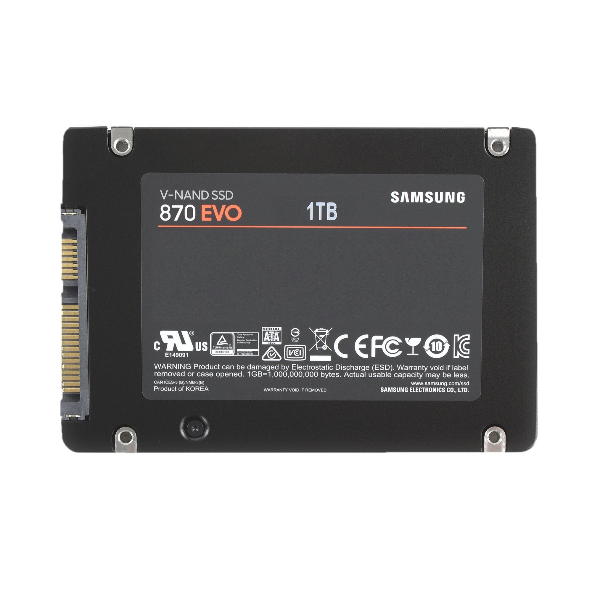 Samsung : 41% de réduction sur le SSD interne 870 EVO 1To sur