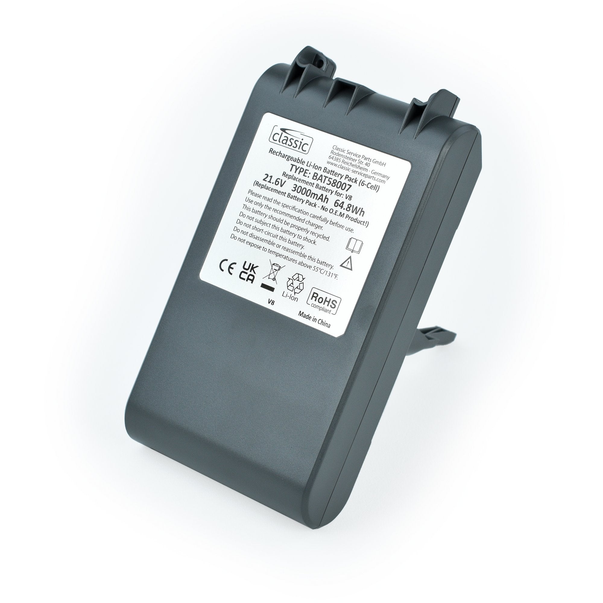 Batterie pour aspirateur DYSON V8 / Absolute / Animal / Fluffy / Range /  SV10 - 2800 mAh - PILES 974